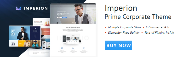 JetElements in multipurpose corporate WordPress theme